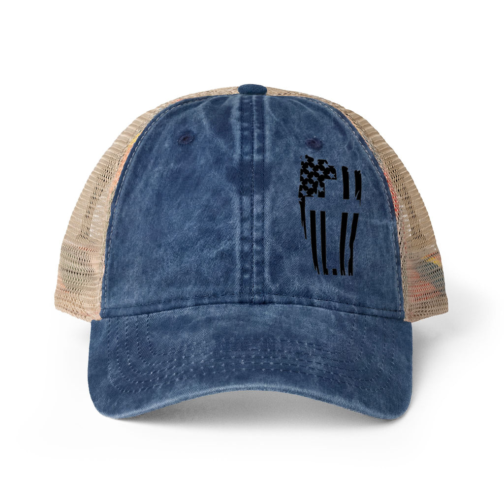Women's Washed Mesh-Back Cap