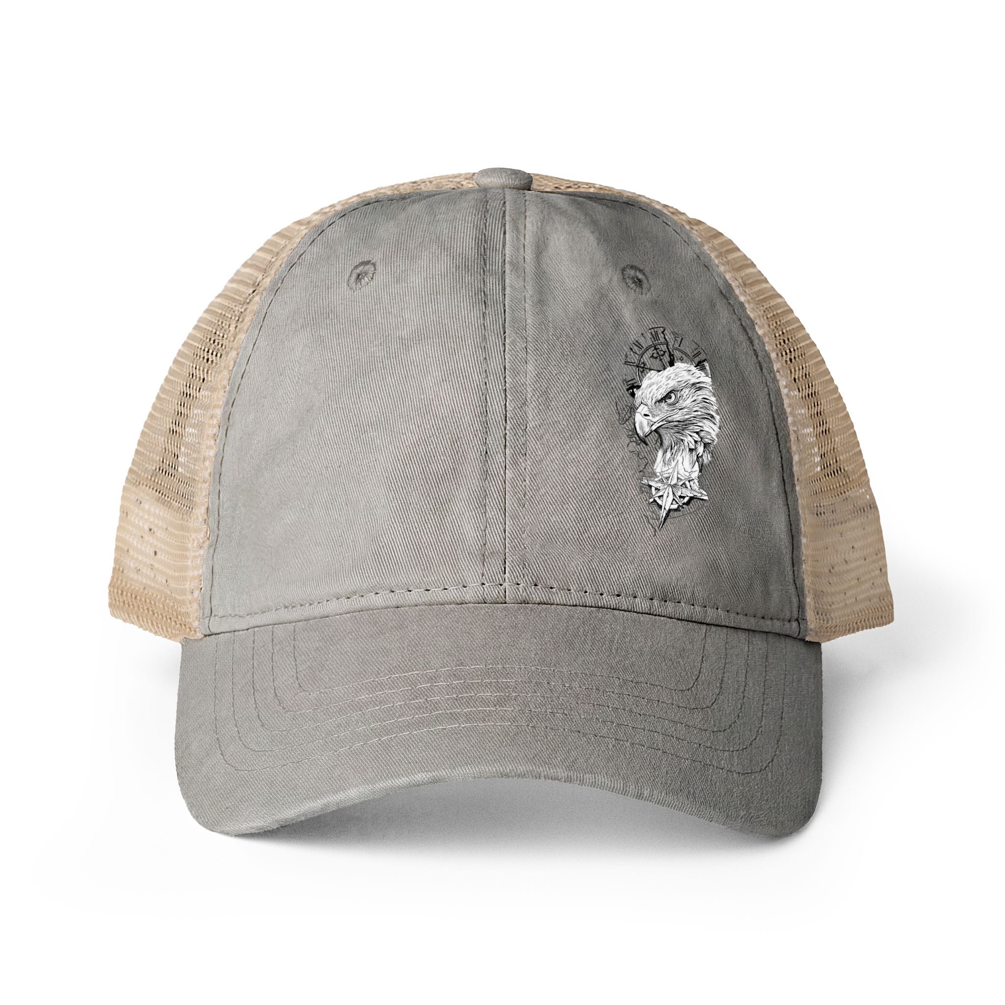 Women's Washed Mesh-Back Cap
