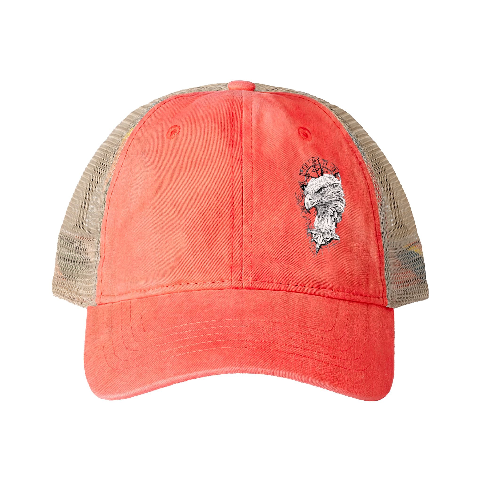 Women's Washed Mesh-Back Cap