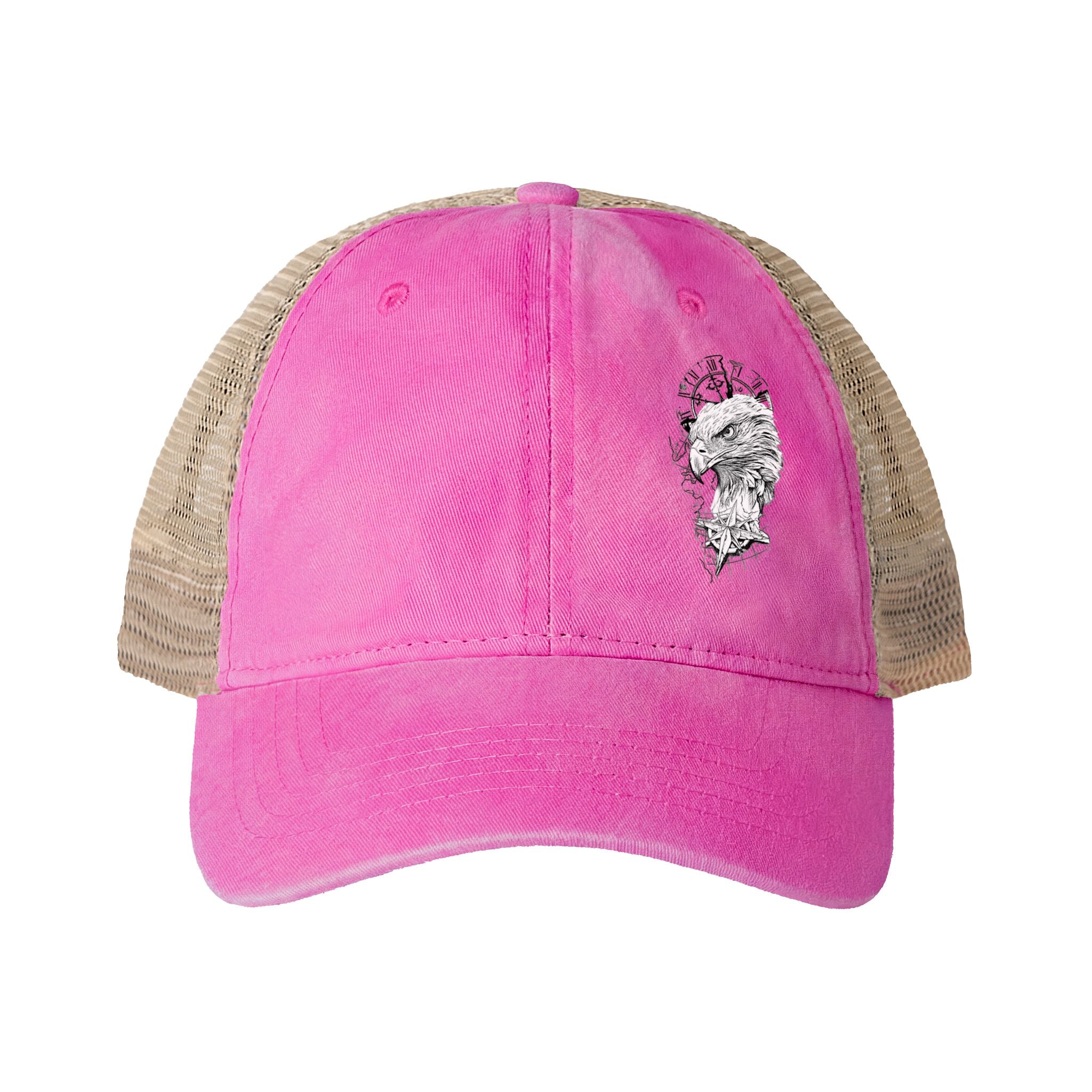 Women's Washed Mesh-Back Cap