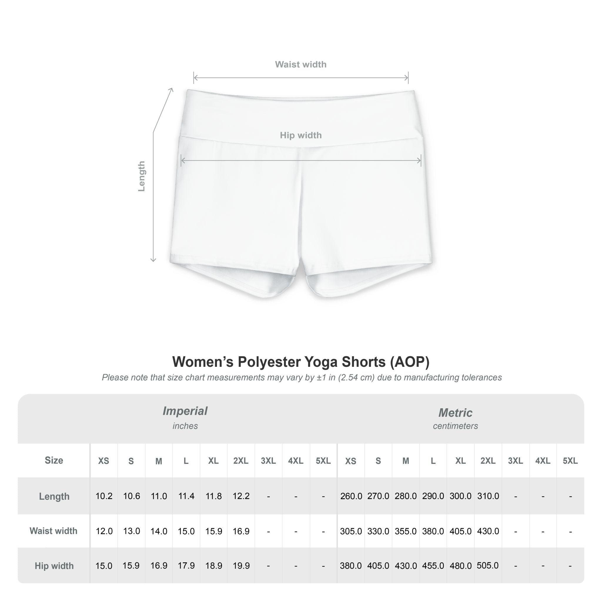 Good Vibes Yoga Shorts — Women's Stretch Polyester Activewear