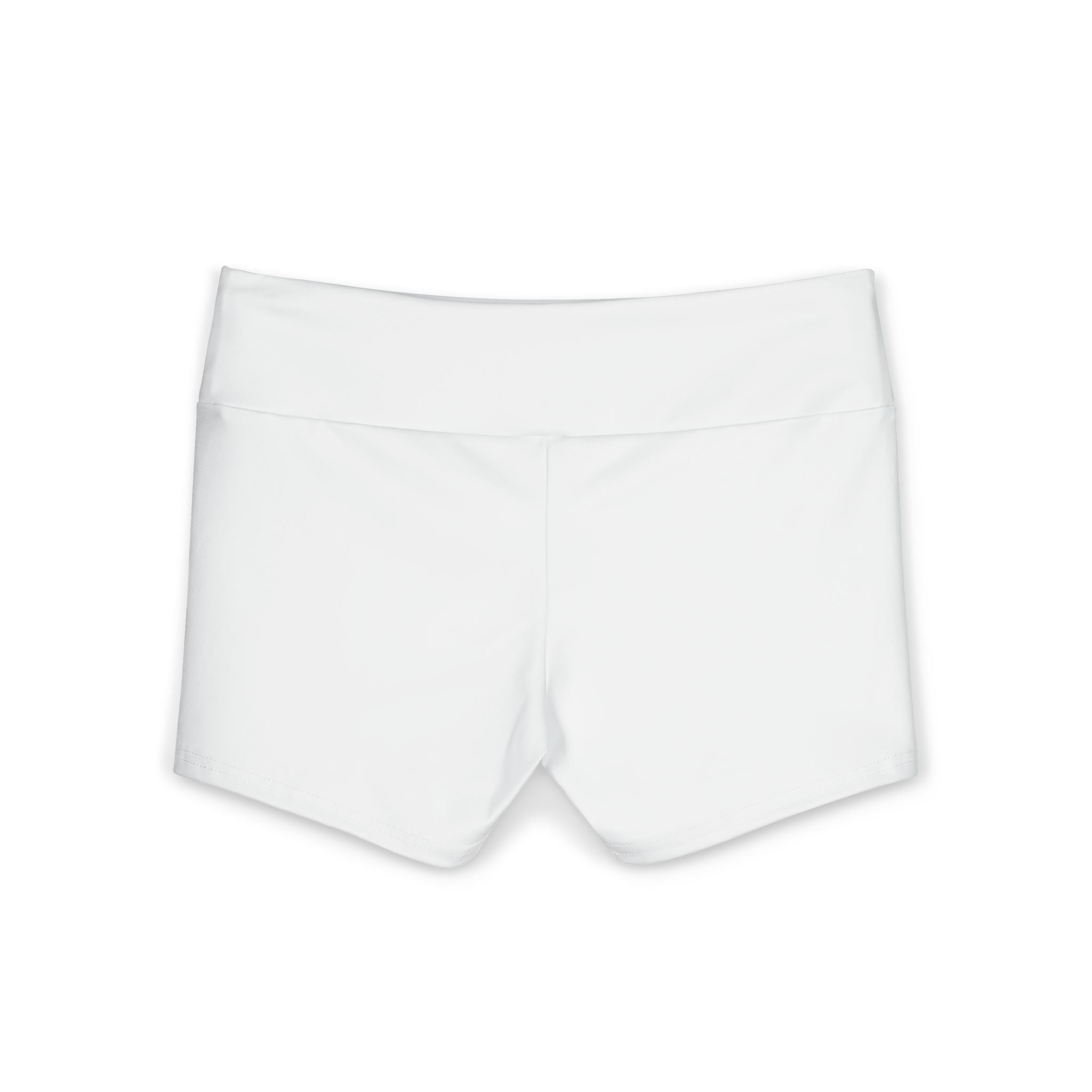 Good Vibes Yoga Shorts — Women's Stretch Polyester Activewear