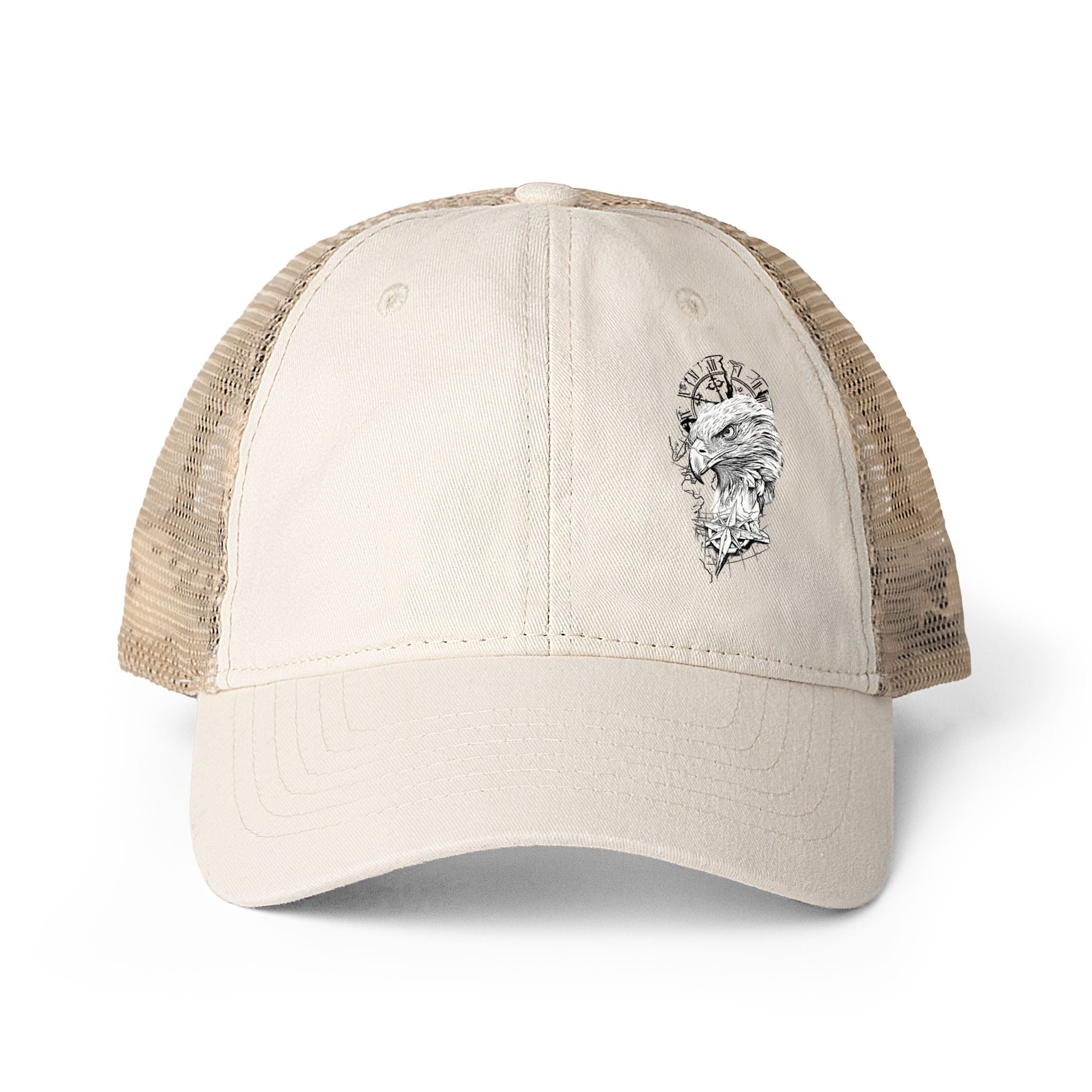 Women's Washed Mesh-Back Cap