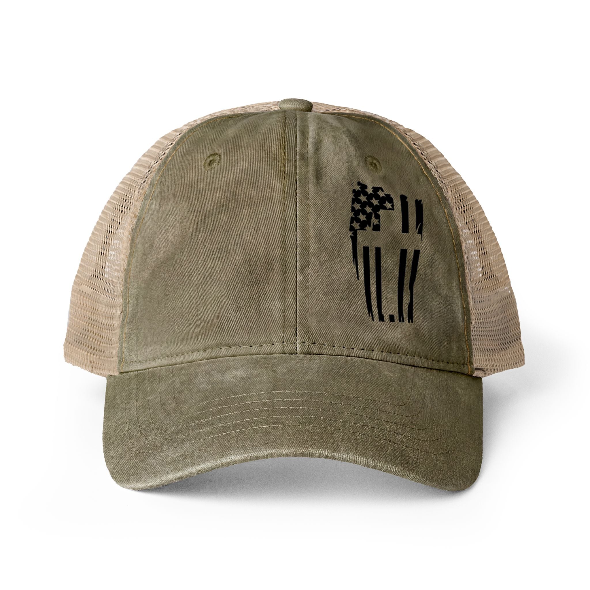 Women's Washed Mesh-Back Cap
