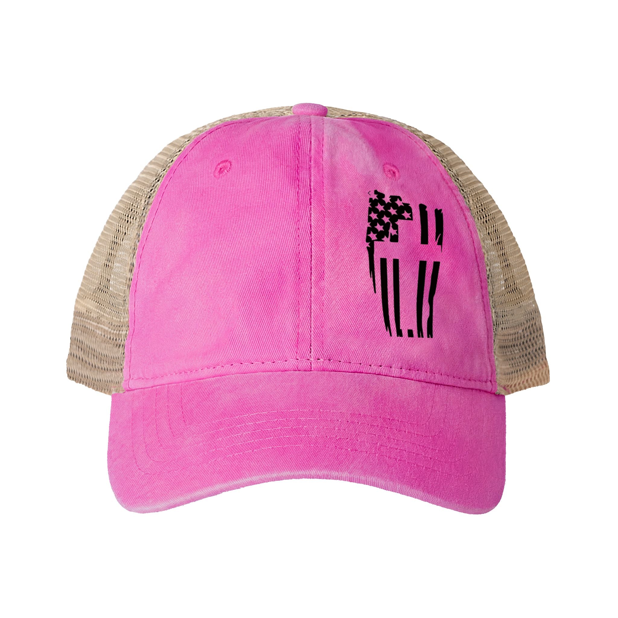 Women's Washed Mesh-Back Cap