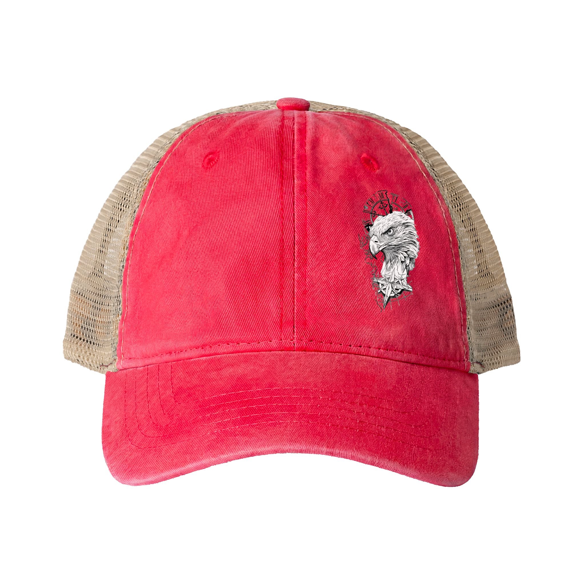Women's Washed Mesh-Back Cap