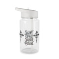 Motivational Mushroom Tritan Water Bottle — "Be The Best You Can Be" Straw Bottle
