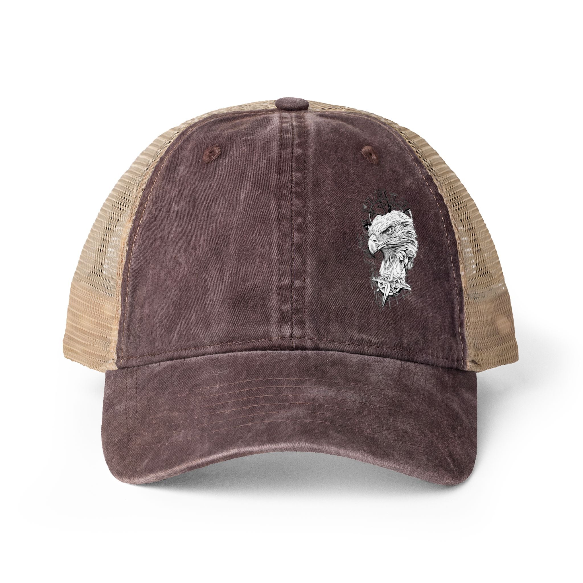 Women's Washed Mesh-Back Cap