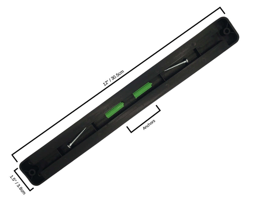 Magnetic Knife/Tool Rack - 6 Black