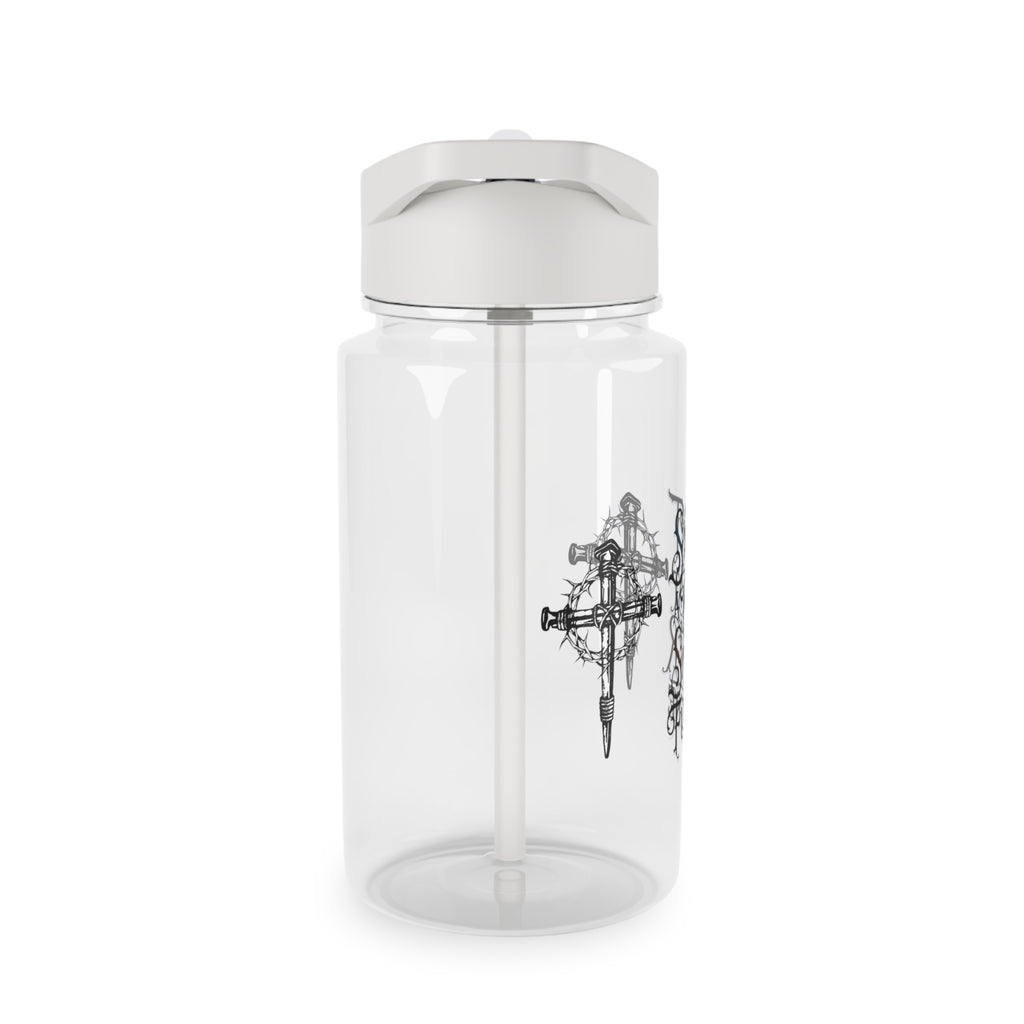 Motivational Mushroom Tritan Water Bottle — "Be The Best You Can Be" Straw Bottle