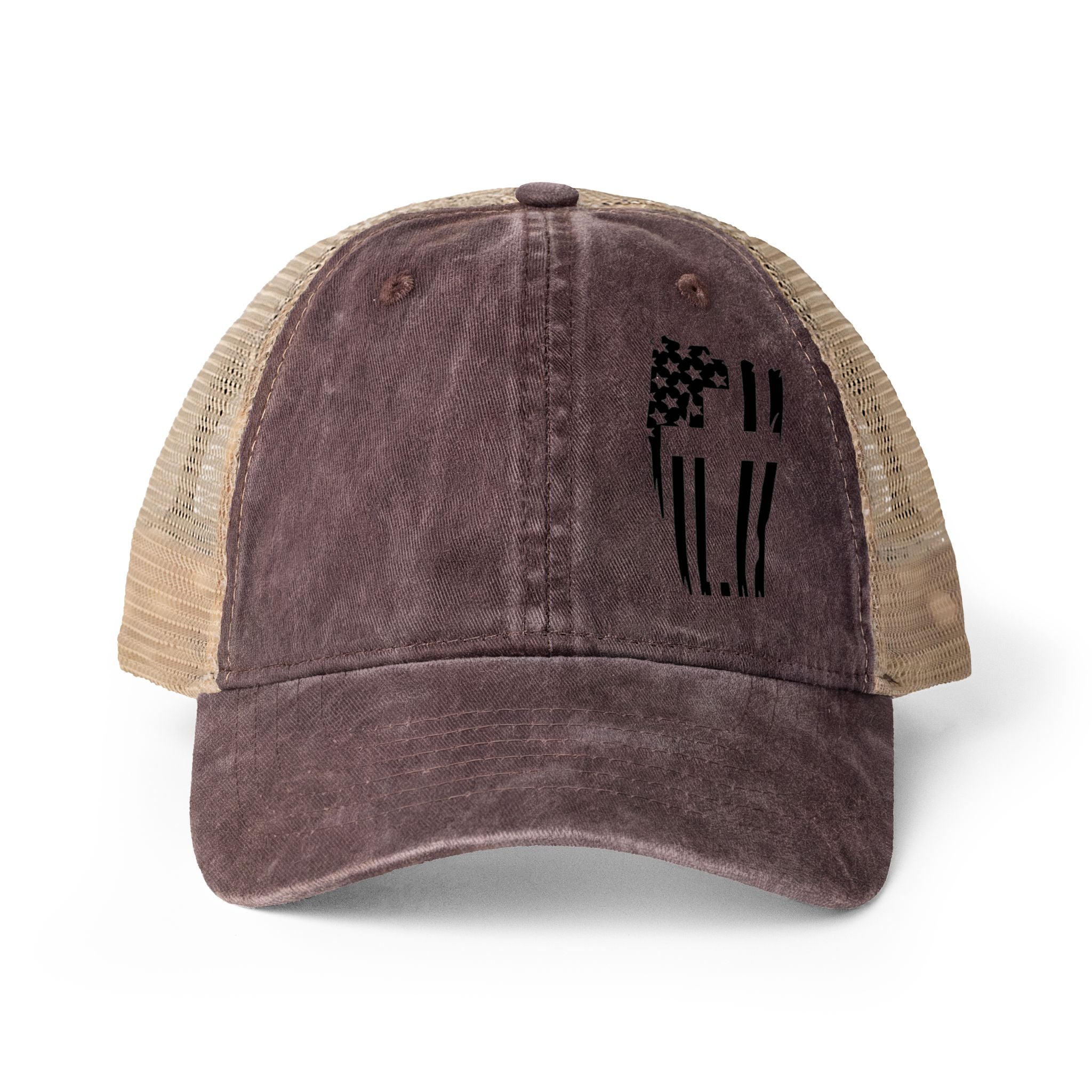 Women's Washed Mesh-Back Cap