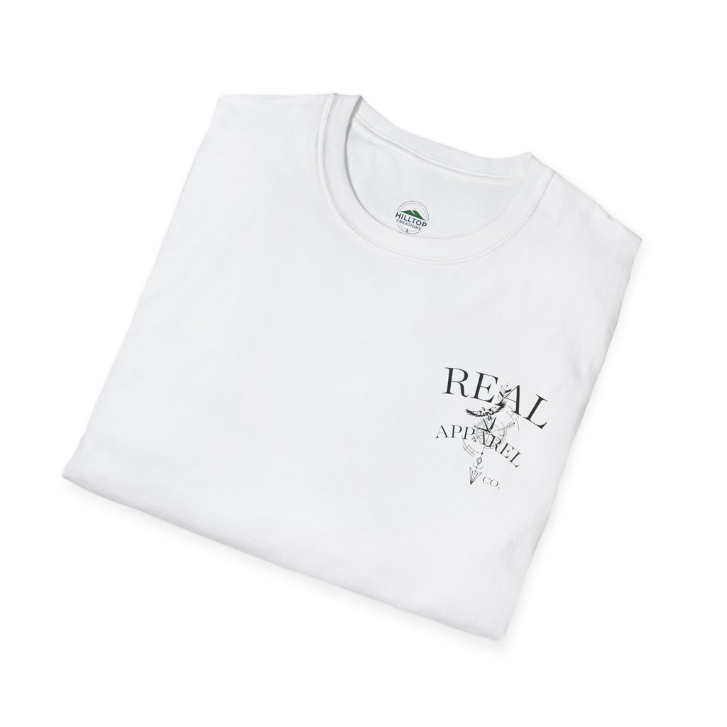 Raven & Clock Graphic T‑Shirt — Gothic Vintage Timepiece Tee