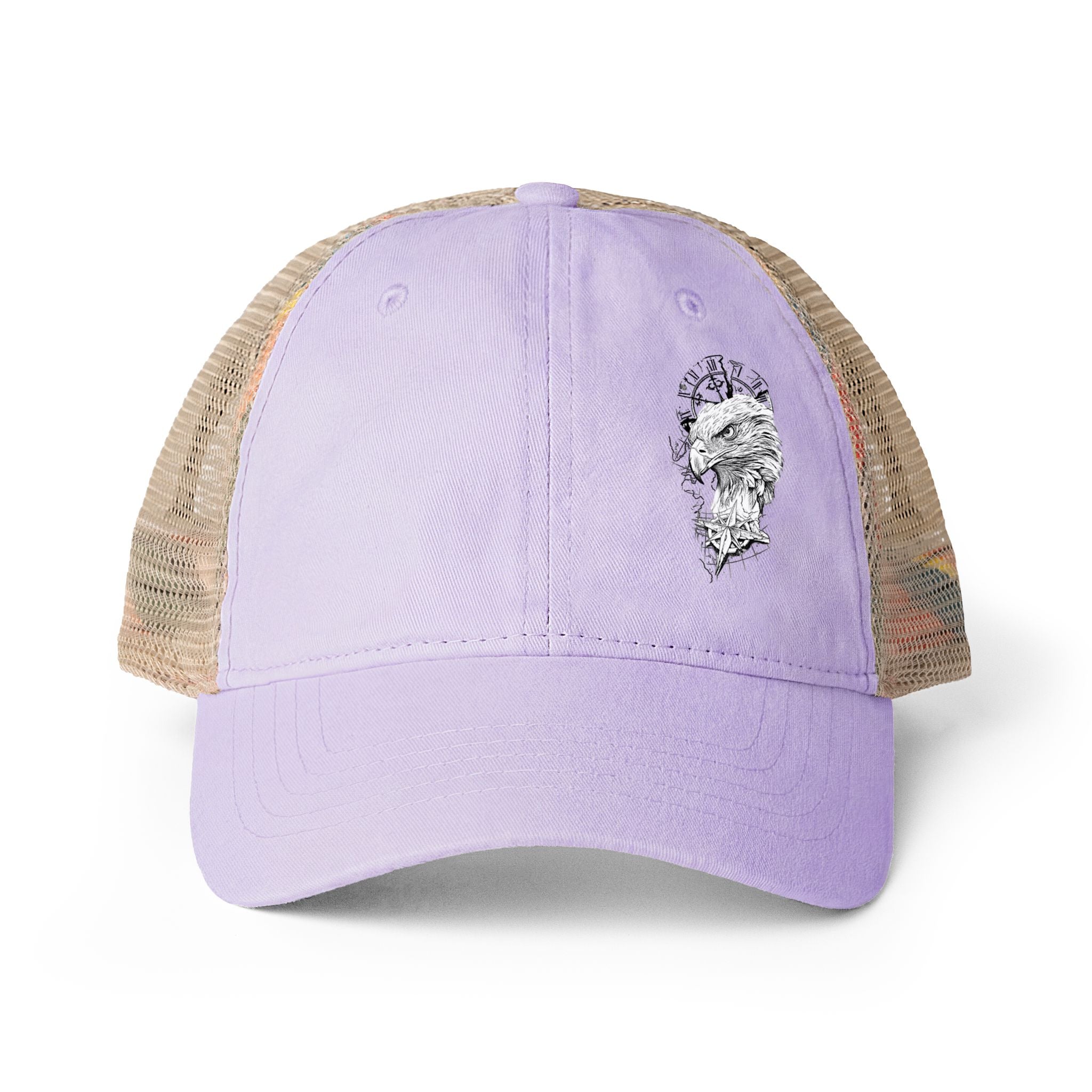 Women's Washed Mesh-Back Cap