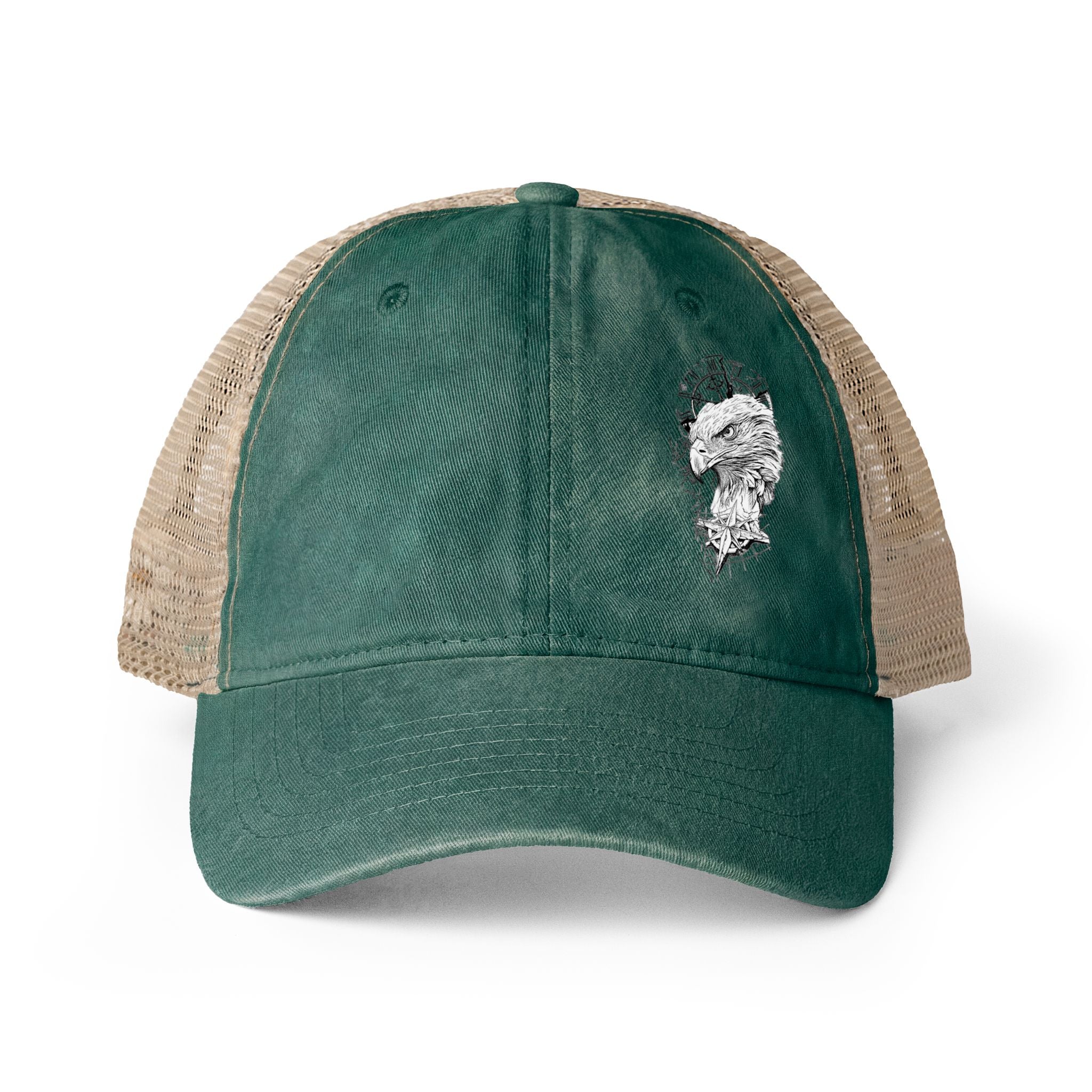 Women's Washed Mesh-Back Cap