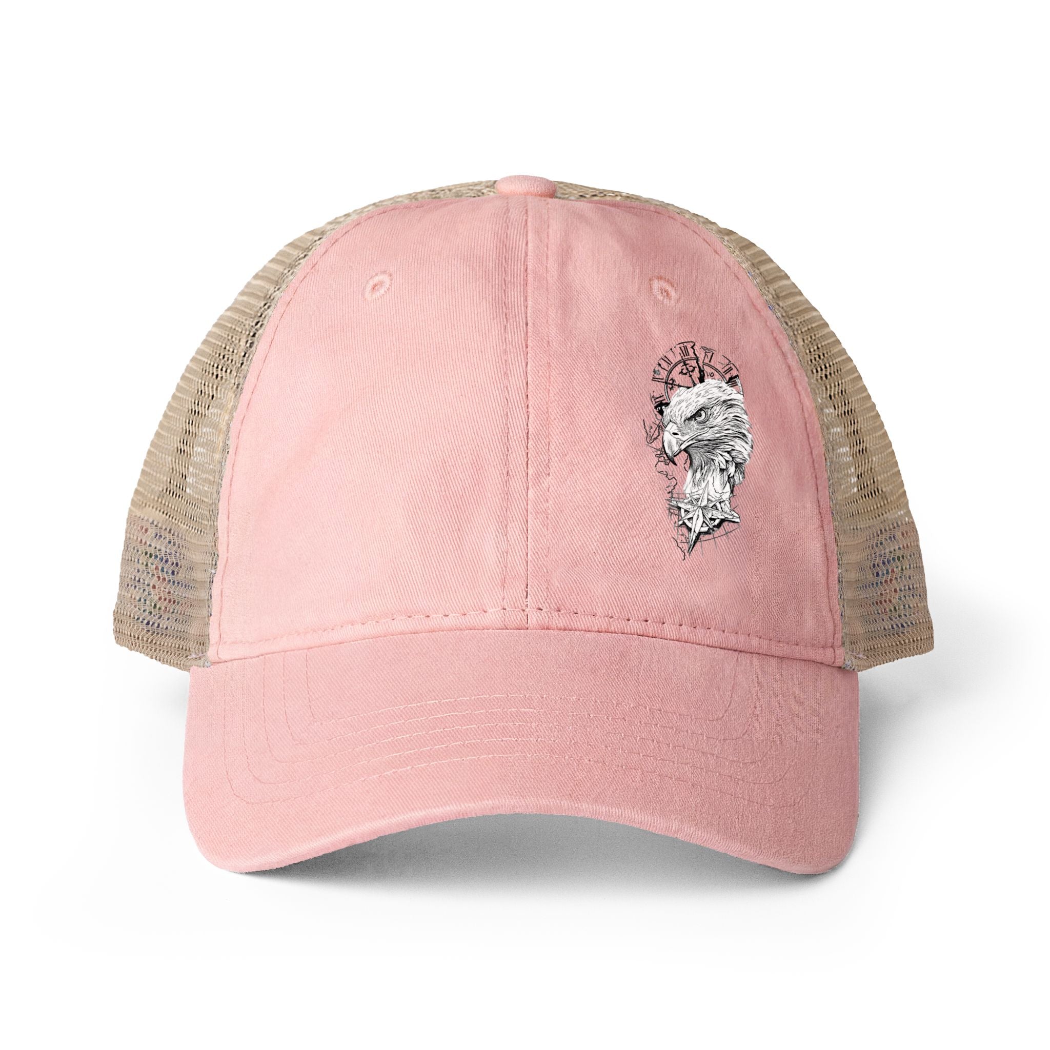 Women's Washed Mesh-Back Cap
