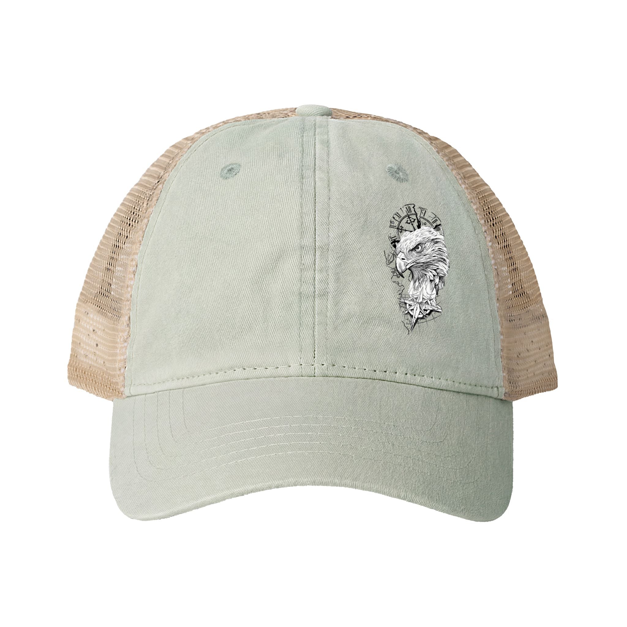 Women's Washed Mesh-Back Cap